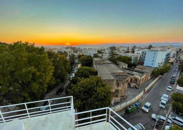 Panoramic View - Penthouse Apartment Rhodes City Luaran gambar